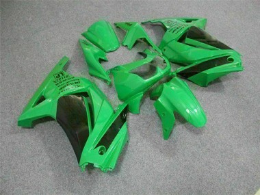 2008-2012 Green Black Kawasaki EX250 Motorcycle Fairings UK Stores