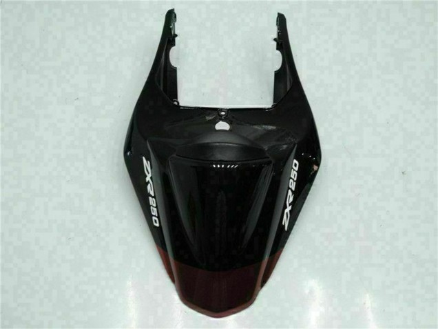 2008-2012 Glossy Black Maroon Red Kawasaki EX250 Motorcycle Fairings UK Stores