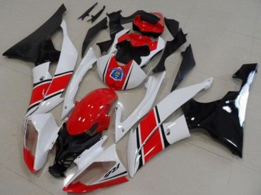 2008-2016 White Red Glossy Black Yamaha YZF R6 Motorcycle Plastics UK Stores