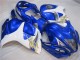 2008-2020 White Blue Suzuki GSXR 1300 Hayabusa Motorcycle Fairings UK Stores