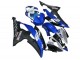 2008-2016 White Blue Matte Black Yamalube Yamaha YZF R6 Motorcycle Fairings UK Stores