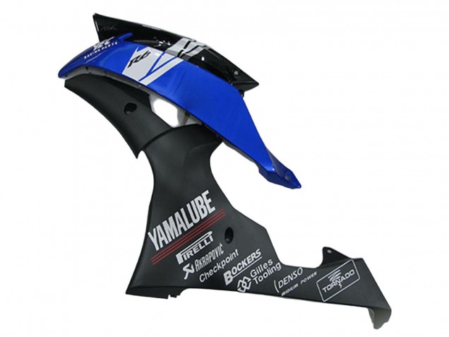 2008-2016 White Blue Matte Black Yamalube Yamaha YZF R6 Motorcycle Fairings UK Stores