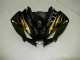 2008-2016 Glossy Black Gold Flame Yamaha YZF R6 Motorcycle Fairings UK Stores
