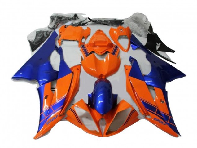 2008-2016 Orange Blue Yamaha YZF R6 Motorcycle Fairings UK Stores