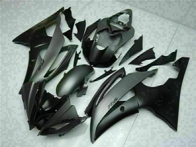 2008-2016 Grey Matte Black Yamaha YZF R6 Motorcycle Fairings UK Stores