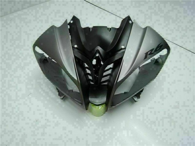 2008-2016 Grey Matte Black Yamaha YZF R6 Motorcycle Fairings UK Stores