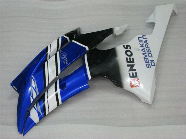 2008-2016 White Blue Black ENEOS Semakin Didepan Yamaha YZF R6 Motorcycle Fairings UK Stores
