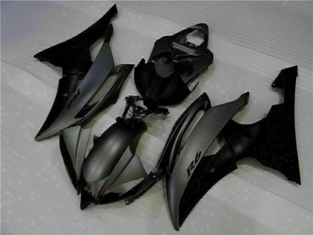 2008-2016 Matte Black Yamaha YZF R6 Motorcycle Fairing UK Stores