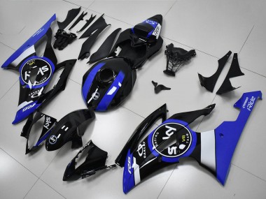 2008-2016 White Blue Glossy Black Yamaha YZF R6 Bike Fairings UK Stores