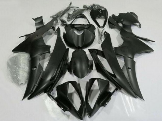 2008-2016 Matte Black Yamaha YZF R6 Motorcycle Fairings UK Stores