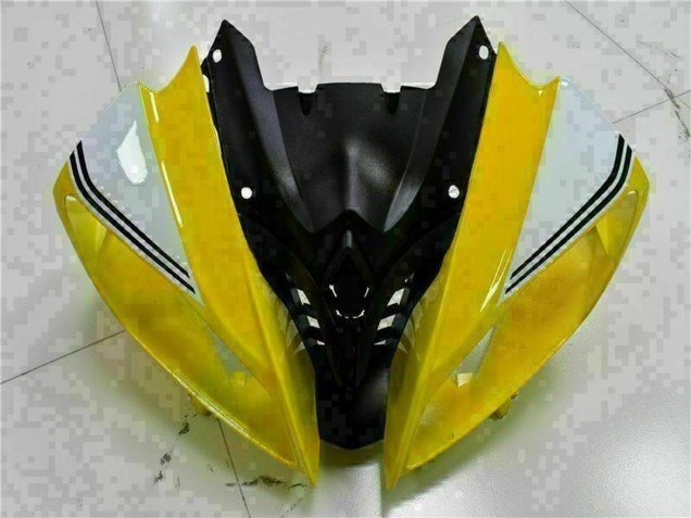 2008-2016 Yellow White Glossy Black Yamaha YZF R6 Motorcycle Fairings UK Stores