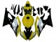 2008-2016 Yellow White Glossy Black Yamaha YZF R6 Motorcycle Fairings UK Stores