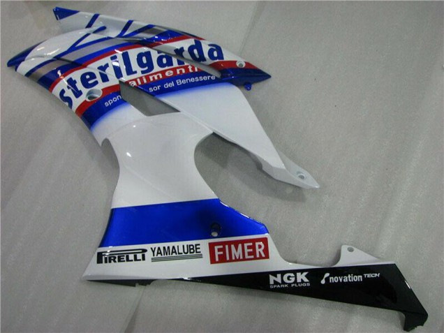 2008-2016 White Blue Red Sterilgarda Volvo Fimer Yamalube Yamaha YZF R6 Motorcycle Fairings UK Stores