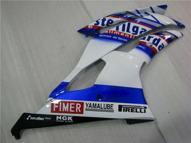 2008-2016 White Blue Red Sterilgarda Volvo Fimer Yamalube Yamaha YZF R6 Motorcycle Fairings UK Stores
