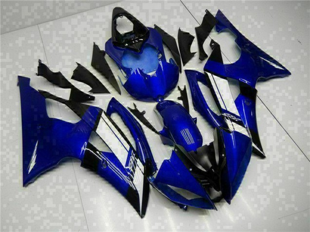 2008-2016 Blue White Yamaha YZF R6 Motorcycle Fairings UK Stores