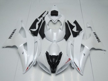 2008-2016 Glossy White Yamaha YZF R6 Motorcycle Fairings UK Stores