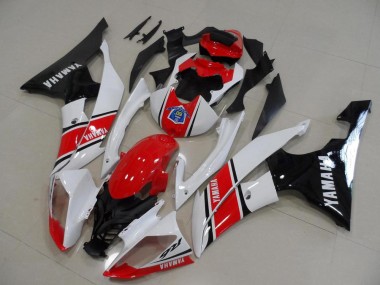 2008-2016 White Red Glossy Black Yamaha YZF R6 Bike Fairings UK Stores