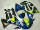 2009-2011 Blue Yellow Shark Yamaha YZF R1 Motorcycle Fairings UK Stores