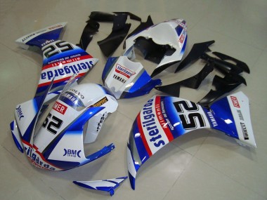 2009-2011 White Blue Red Black Sterilgarda Yamaha YZF R1 Motorcycle Fairings UK Stores