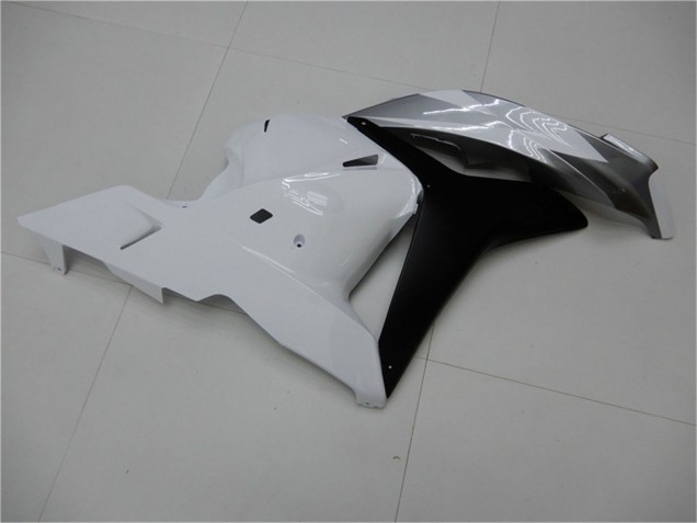 2009-2012 White Grey Matte Black Honda CBR600RR Motorcycle Fairing UK Stores