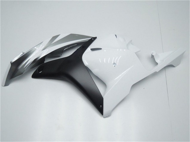 2009-2012 White Grey Matte Black Honda CBR600RR Motorcycle Fairing UK Stores
