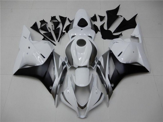 2009-2012 White Grey Matte Black Honda CBR600RR Motorcycle Fairing UK Stores