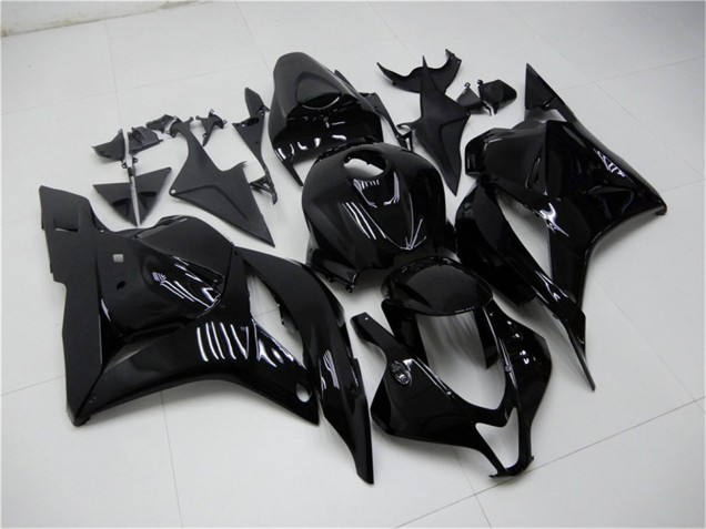 2009-2012 Glossy Black Honda CBR600RR Motorcycle Fairing Kits UK Stores