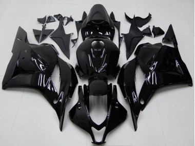 2009-2012 Glossy Black Honda CBR600RR Motorcycle Fairing Kits UK Stores