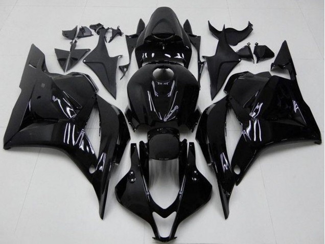 2009-2012 Glossy Black Honda CBR600RR Motorcycle Fairing Kits UK Stores