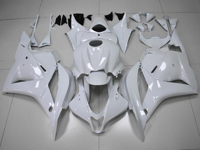 2009-2012 Pearl White Honda CBR600RR Motorcycle Fairings UK Stores