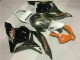 2009-2012 White Orange Glossy Black Honda CBR600RR Motorcycle Fairings UK Stores