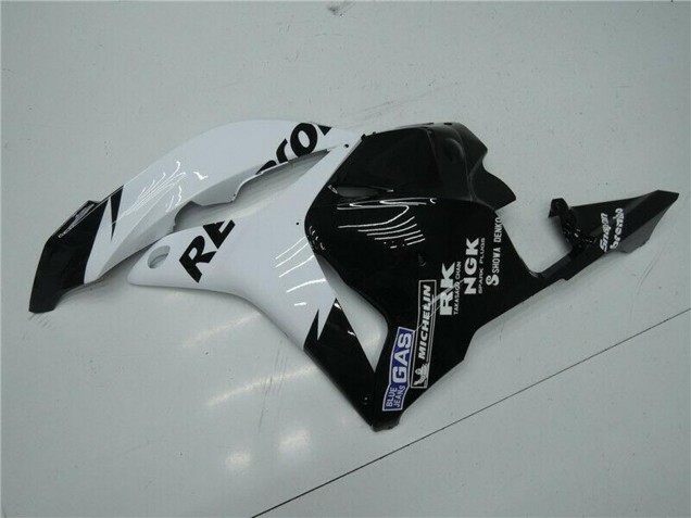 2009-2012 White Glossy Black Repsol Honda CBR600RR Motorcycle Fairing UK Stores