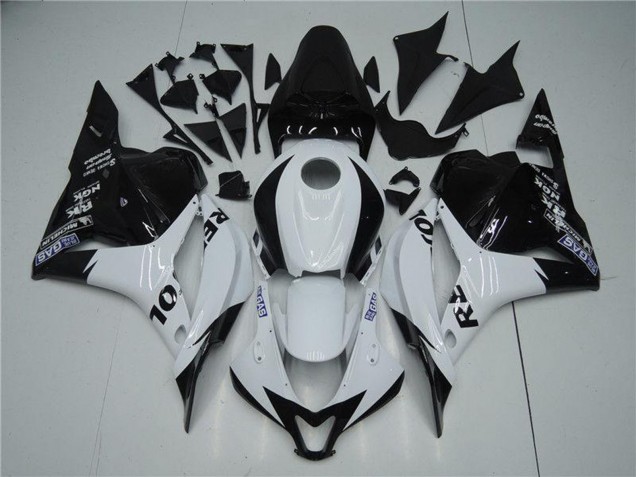 2009-2012 White Glossy Black Repsol Honda CBR600RR Motorcycle Fairing UK Stores
