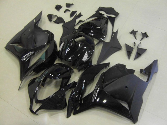 2009-2012 Glossy Black Matte Black OEM Style Honda CBR600RR Motorcycle Fairings UK Stores
