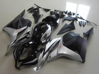 2009-2012 Silver Glossy Black Matte Black Honda CBR600RR Motorcycle Fairings UK Stores