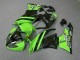 2009-2012 Green Glossy Black Elf Touch4 Bridgestone Kawasaki ZX6R Motorcycle Fairings UK Stores