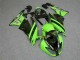 2009-2012 Green Glossy Black Elf Touch4 Bridgestone Kawasaki ZX6R Motorcycle Fairings UK Stores