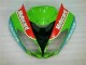 2009-2012 Green White Red Black Blue Motocard Kawasaki ZX6R Motorcycle Fairings UK Stores
