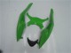 2009-2012 Green Glossy Black Kawasaki ZX6R Motorcycle Fairing Kits UK Stores