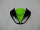 2009-2012 Glossy Black Green Kawasaki ZX6R Motorcycle Fairings UK Stores