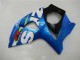 2009-2016 Blue Green White Suzuki GSXR 1000 Motorcycle Fairing Kits UK Stores