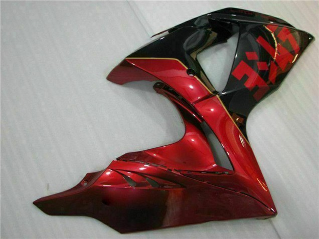 2009-2016 Red Glossy Black Suzuki GSXR 1000 Motorcycle Fairings UK Stores