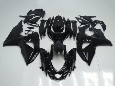 2009-2016 Glossy Black Suzuki GSXR 1000 Motorcycle Fairing Kits UK Stores
