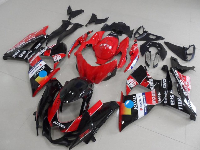 2009-2016 Red Blue Yellow Black JOMO Suzuki GSXR 1000 Motorcycle Fairings UK Stores