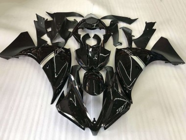 2012-2014 Glossy Black Yamaha YZF R1 Motorcycle Fairings UK Stores