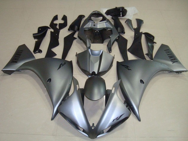2012-2014 Matte Grey Yamaha YZF R1 Motorcycle Fairing UK Stores
