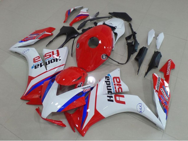 2012-2016 White Red Blue Honda Asia Honda CBR1000RR Motorcycle Fairings UK Stores