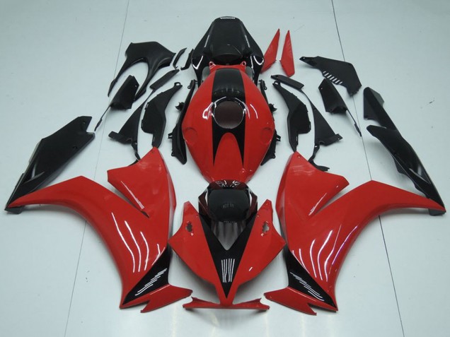 2012-2016 Red Black with No Decals Honda CBR1000RR Motorcycle Fairings UK Stores