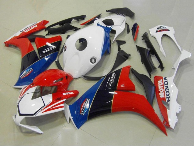 2012-2016 White Blue Red Glossy Black TT Legends Honda CBR1000RR Motorcycle Fairings UK Stores