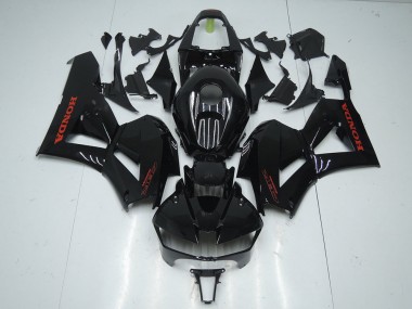 2013-2023 Glossy Black Red Decals Honda CBR600RR Motorcycle Fairings UK Stores